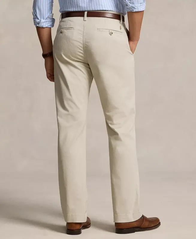 Men's Stretch Classic-Fit Chino Pants-Classic Stone - 2