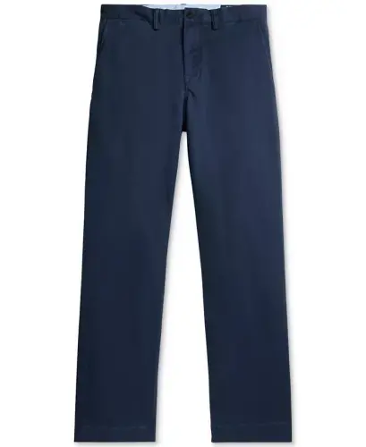 Men's Stretch Classic-Fit Chino Pants-Khaki Tan - 8