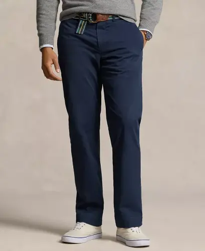Men's Stretch Classic-Fit Chino Pants-Nautical Ink - 1