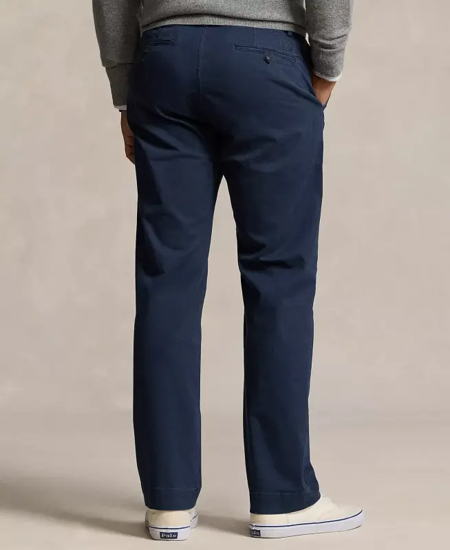 Men's Stretch Classic-Fit Chino Pants-Nautical Ink - 2
