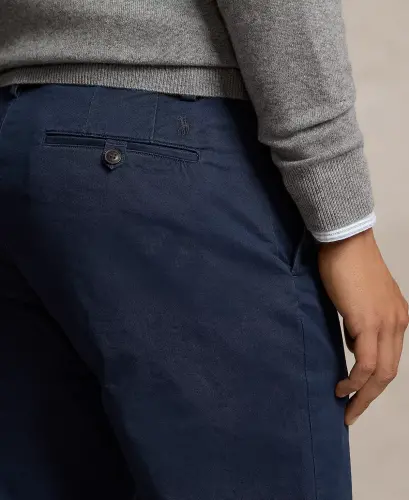 Men's Stretch Classic-Fit Chino Pants-Nautical Ink - 3