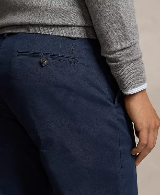 Men's Stretch Classic-Fit Chino Pants-Nautical Ink - 3