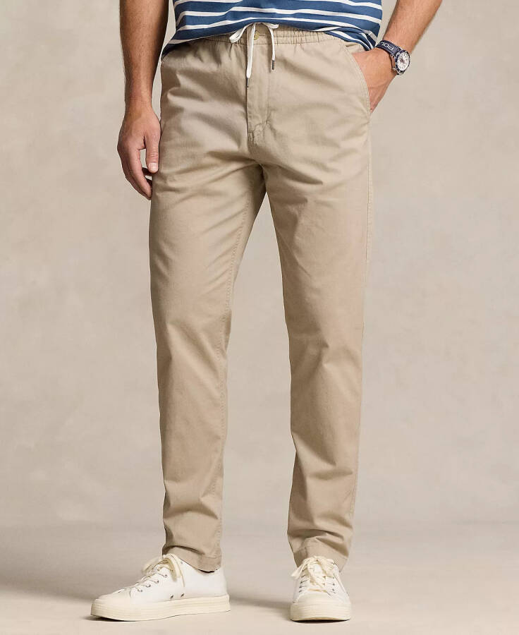 Men's Stretch Classic-Fit Polo Prepster Pants Cla Tan - 4