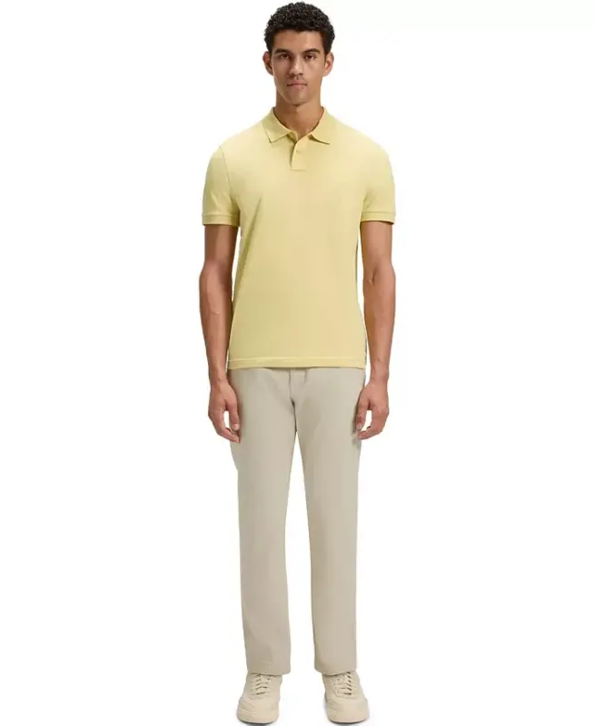 Men's Stretch-Cotton Slim-Fit Passenger Polo Shirt - Open Blue - 11