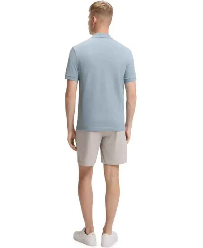 Men's Stretch-Cotton Slim-Fit Polo Shirt - Open Blue - 3