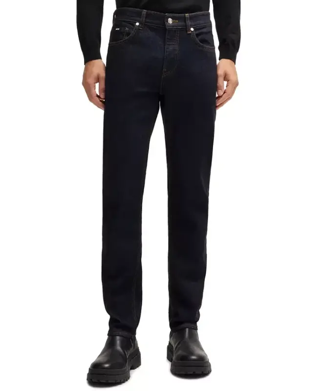 Men's Stretch Denim Slim-Fit Jeans - 1