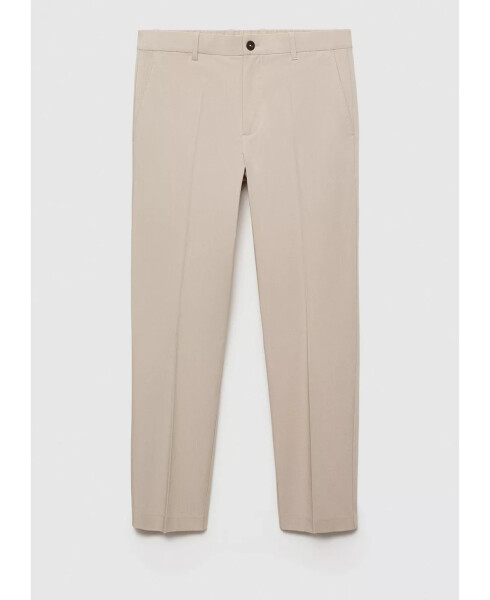 Men's Stretch Pants Beige - 2