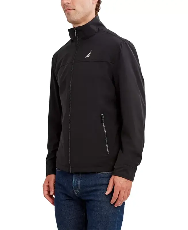 Men's Stretch Performance Windbreaker and Rain Jacket - 2