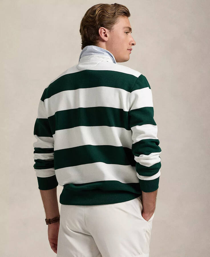 Men's Striped Fleece Rugby Sweatshirt Multi - 2