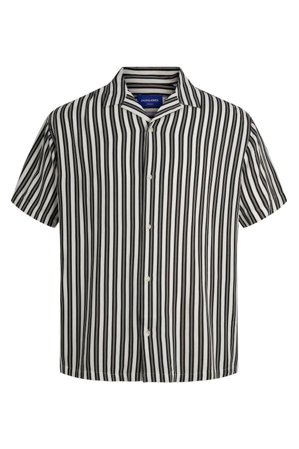 Men's Striped Short Sleeve Shirt - Luke - 1