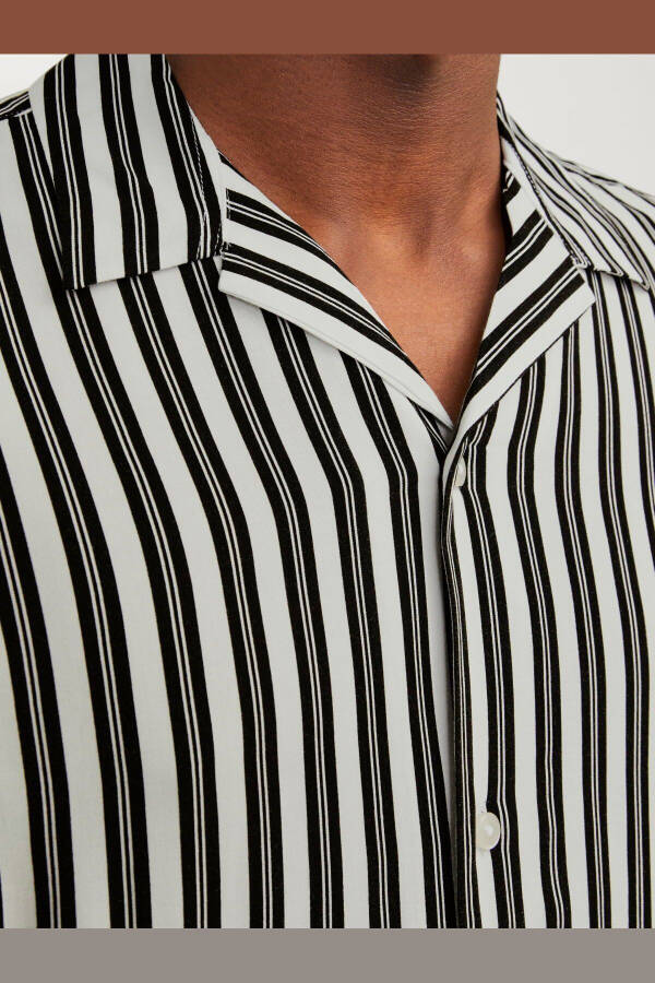 Men's Striped Short Sleeve Shirt - Luke - 2