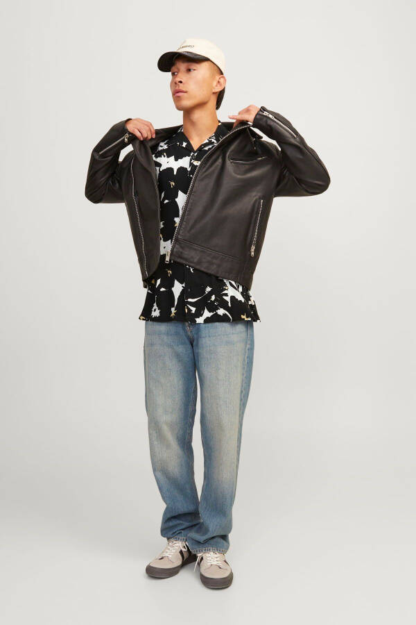 Men's Striped Short Sleeve Shirt - Luke - 7