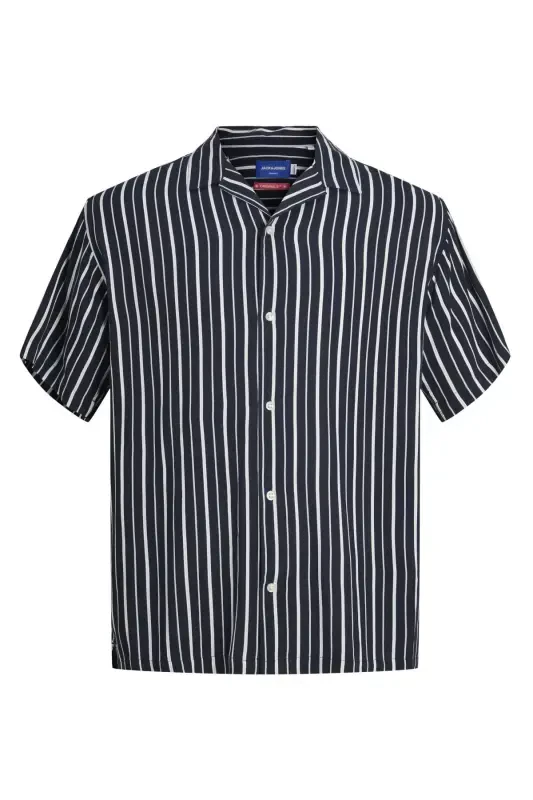 Men's Striped Short Sleeve Shirt - Luke - 5
