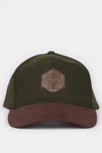 Men's Suede Baseball Basketball Cap Khaki - 3