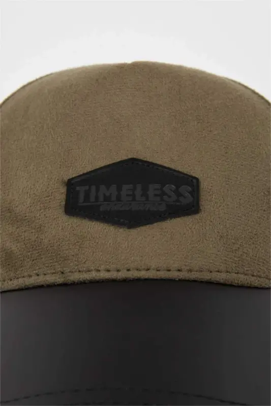 Men's Suede Baseball Basketball Cap Khaki - 6