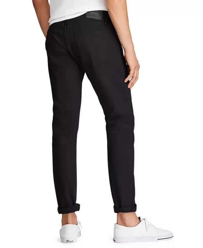 Men's Sullivan Slim Stretch Jeans-Black - 4