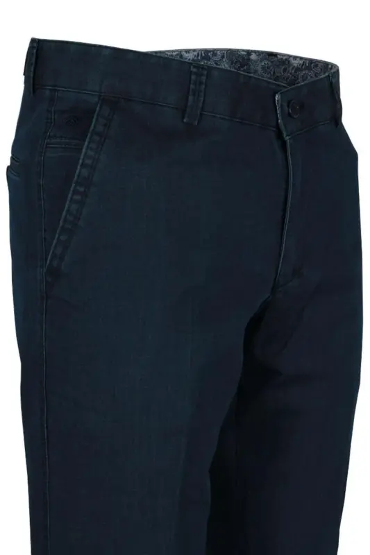 Men's Summer Classic Denim Pants with Side Pockets RAR01223 - 8