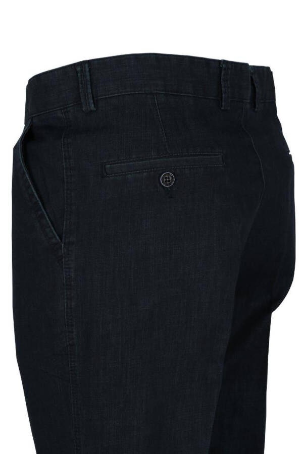 Men's Summer Classic Denim Pants with Side Pockets RAR01225 - 13