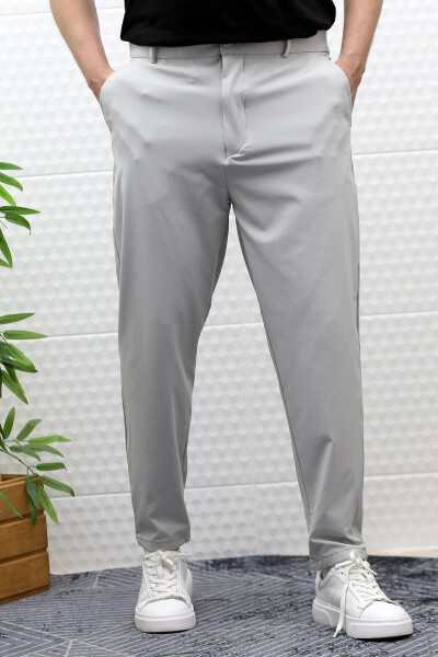 Men's Summer Parachute Fabric Full Lycra Pants - 4