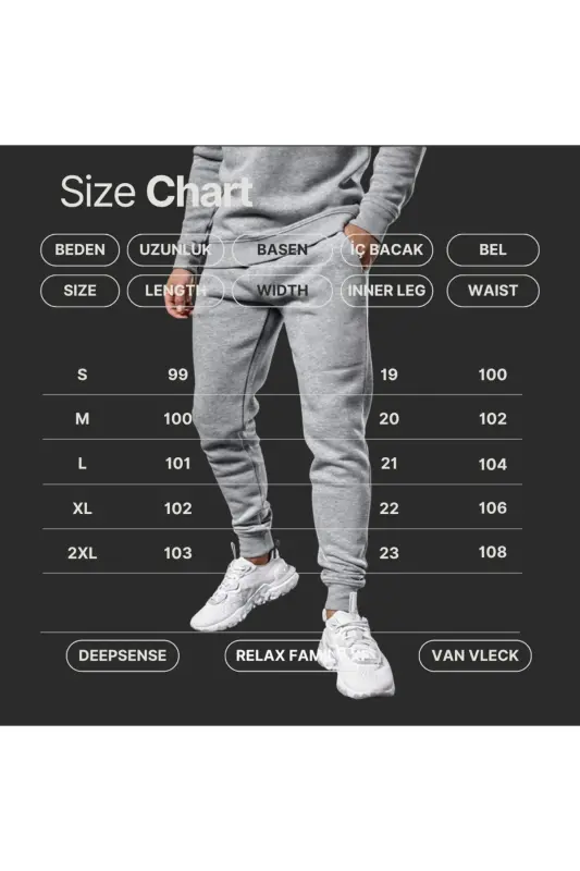 Men's Summer Slim Fit Jogger Pants Grey Cotton - 6