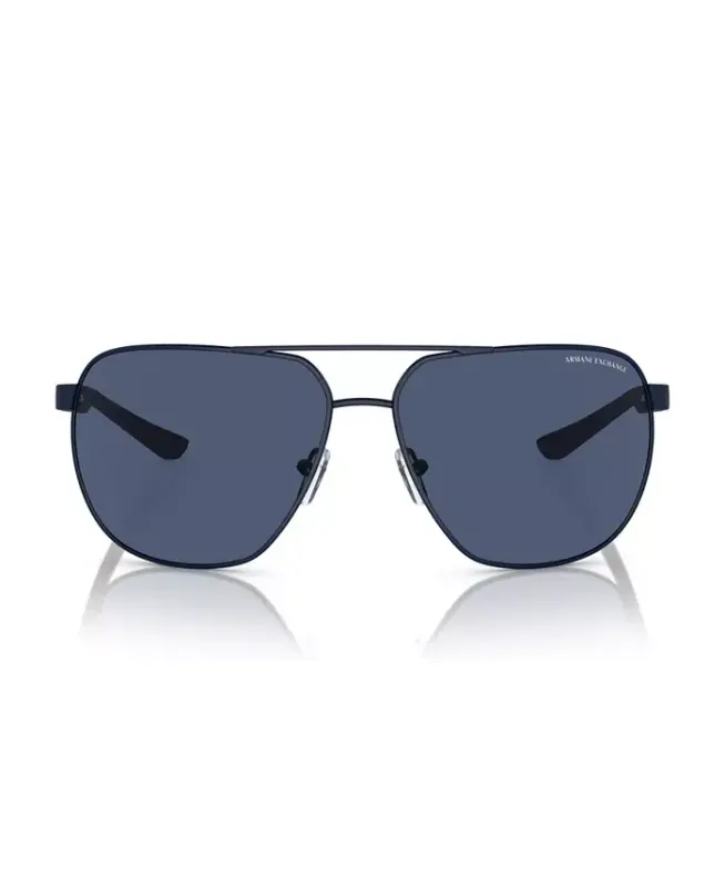 Men's Sunglasses AX2047S - Matte Blue - 2