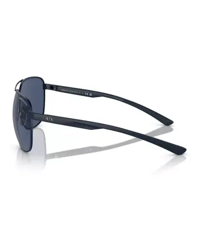 Men's Sunglasses AX2047S - Matte Blue - 3