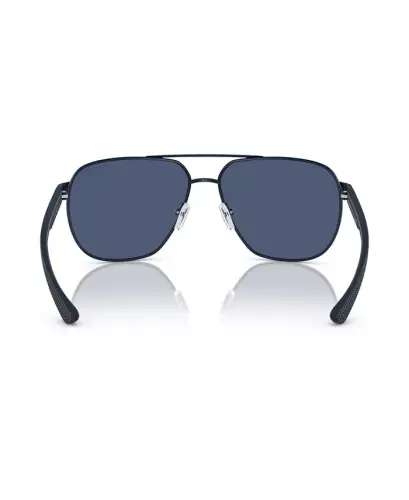 Men's Sunglasses AX2047S - Matte Blue - 4
