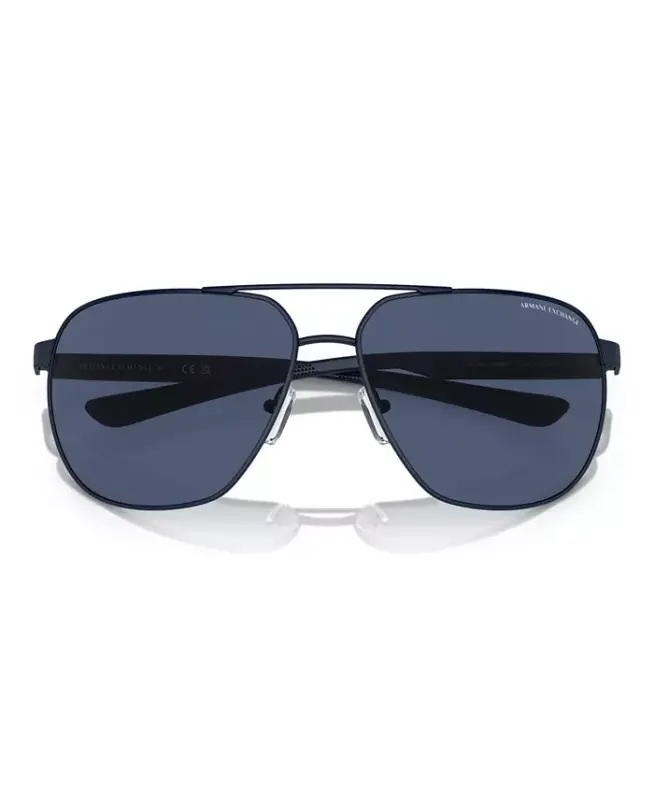 Men's Sunglasses AX2047S - Matte Blue - 5
