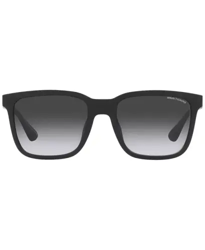 Men's Sunglasses, AX4112SU 55 - Matte Black - A|X ARMANI EXCHANGE (1)