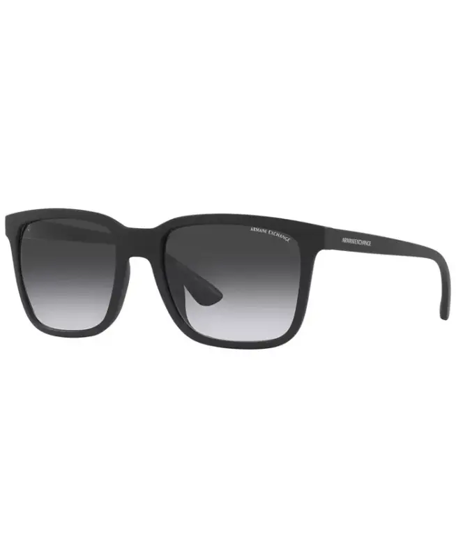 Men's Sunglasses, AX4112SU 55 - Matte Black - A|X ARMANI EXCHANGE