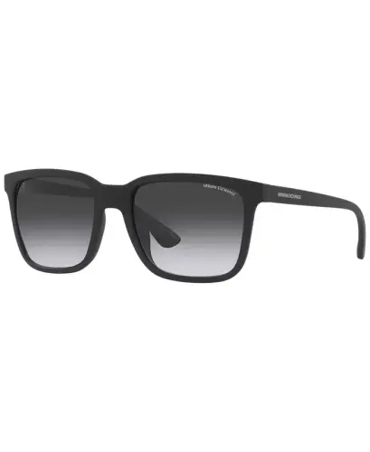 Men's Sunglasses, AX4112SU 55 - Matte Black - 1
