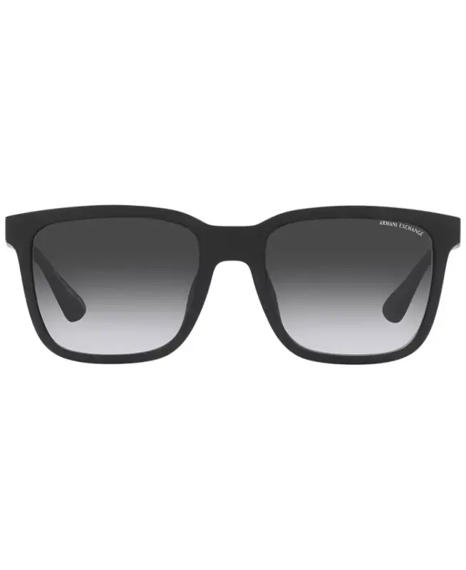 Men's Sunglasses, AX4112SU 55 - Matte Black - 2