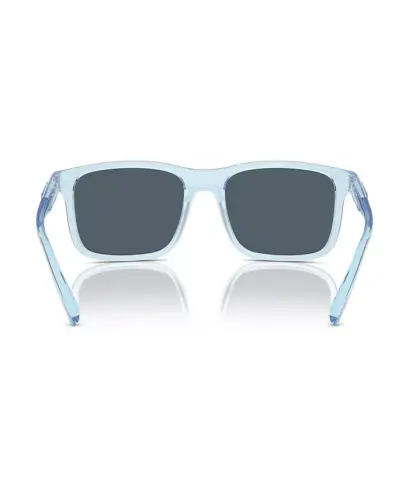 Men's Sunglasses, Ax4145S - Shiny Transparent Blue - 3