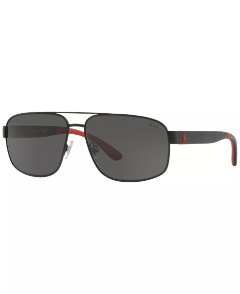 Men's Sunglasses, PH3112 Matte Black - 1