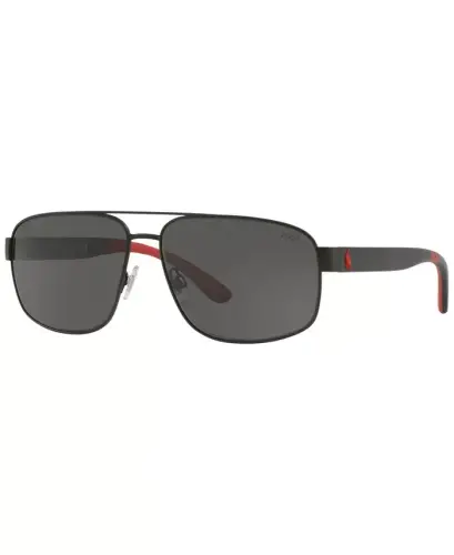 Men's Sunglasses, PH3112 - Matte Black - 1