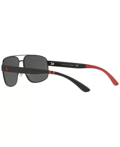 Men's Sunglasses, PH3112 - Matte Black - 6