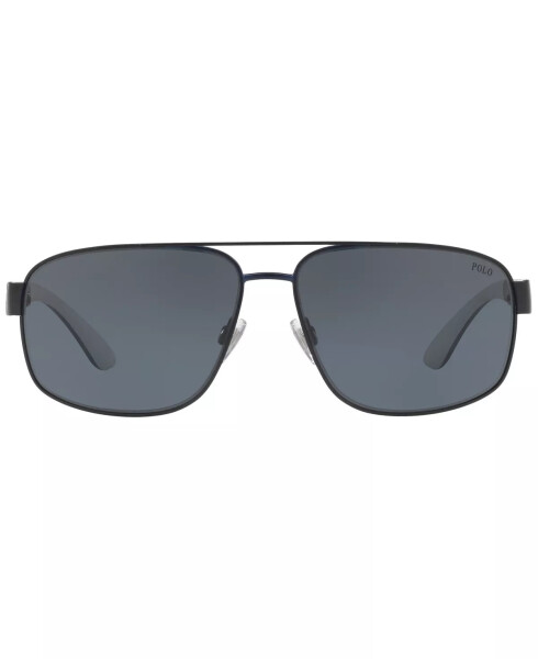 Men's Sunglasses, PH3112 Matte Navy Blue - 2