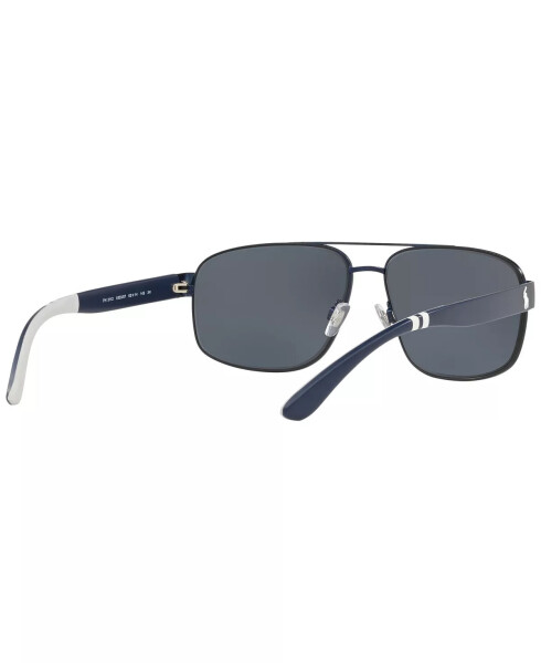 Men's Sunglasses, PH3112 Matte Navy Blue - 4