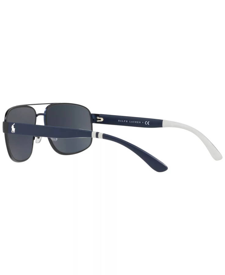 Men's Sunglasses, PH3112 Matte Navy Blue - 5