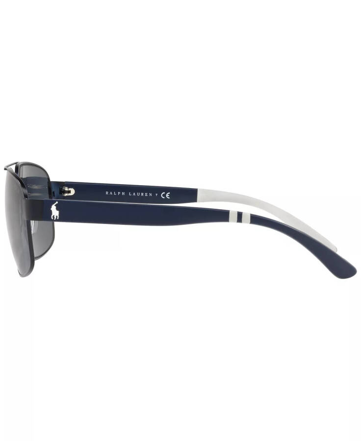 Men's Sunglasses, PH3112 Matte Navy Blue - 7