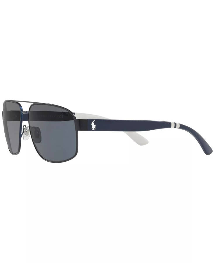 Men's Sunglasses, PH3112 Matte Navy Blue - 9