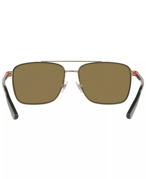 Men's Sunglasses, PH3137 SEMI-SHINY BRASS/OLIVE GREEN - 3