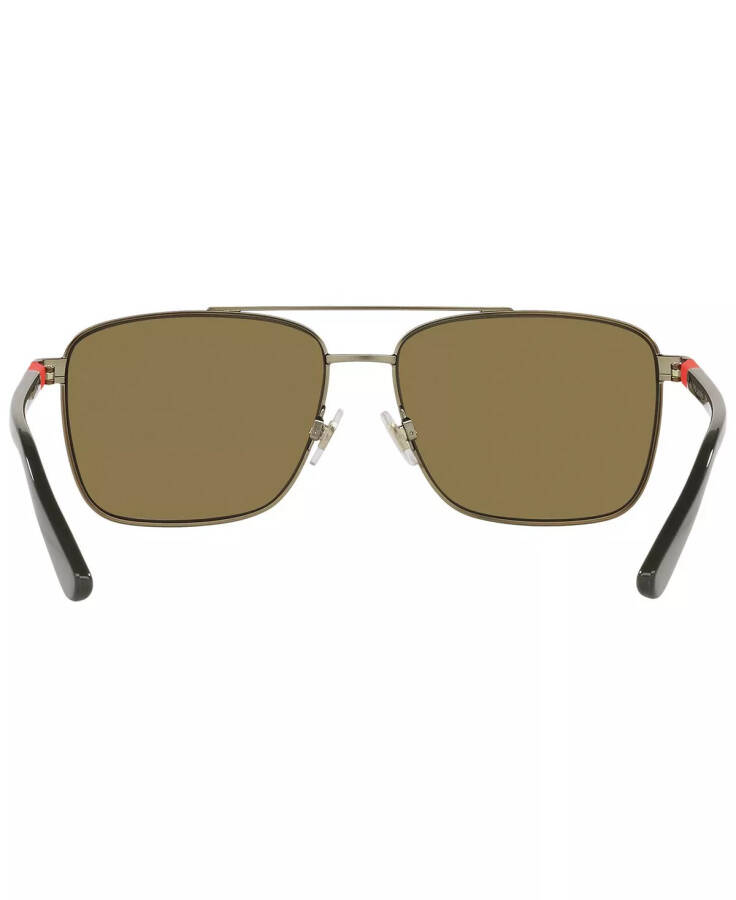 Men's Sunglasses, PH3137 SEMI-SHINY BRASS/OLIVE GREEN - 3