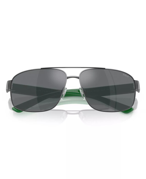 Men's Sunglasses PH3156 Semi Shiny Dark Green - 5