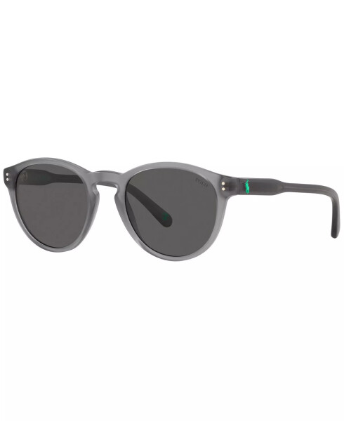 Men's Sunglasses, PH4172 50 MATTE TRANSPARENT DARK GREY/DARK GREY - 1