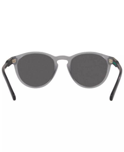 Men's Sunglasses, PH4172 50 MATTE TRANSPARENT DARK GREY/DARK GREY - 5