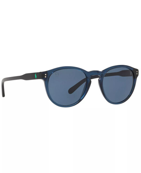 Men's Sunglasses, PH4172 50 SHINY TRANSPARENT BLUE/DARK BLUE - 3