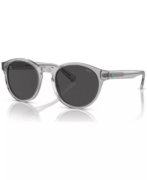 Men's Sunglasses, PH4192 Shiny Transparent Gray - 1