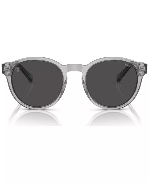 Men's Sunglasses, PH4192 Shiny Transparent Gray - 2