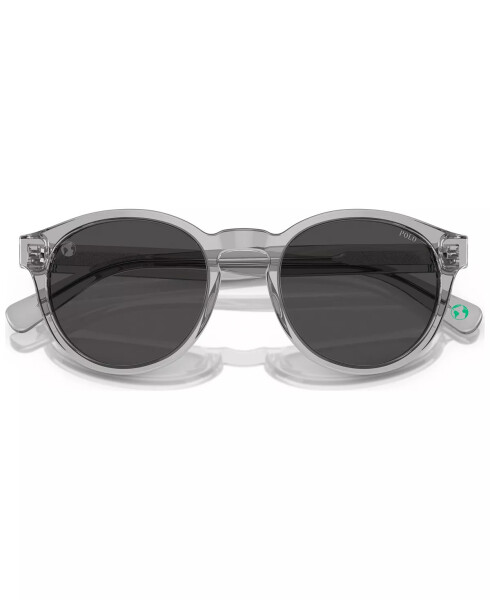 Men's Sunglasses, PH4192 Shiny Transparent Gray - 5